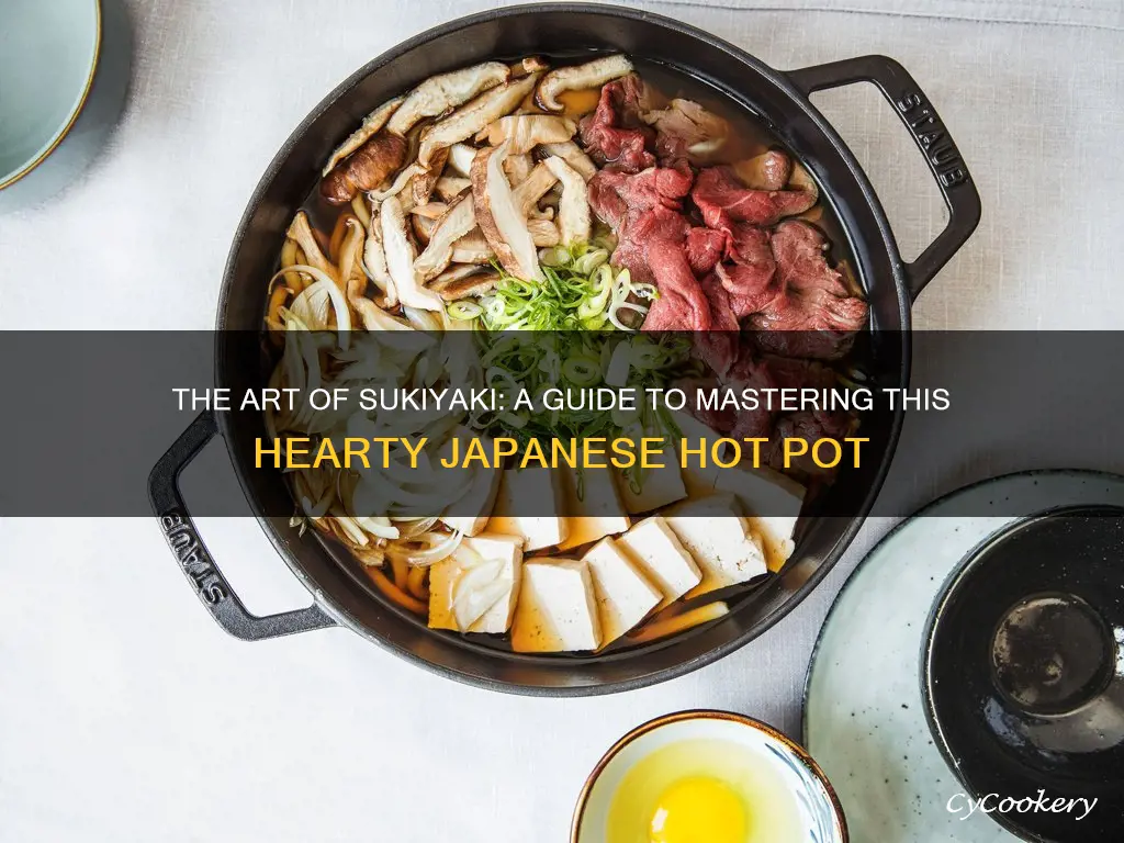 how to cook sukiyaki hot pot