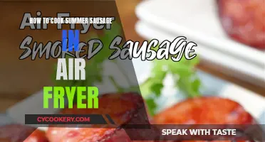 Air Fryer Summer Sausage: Quick, Easy, Delicious!