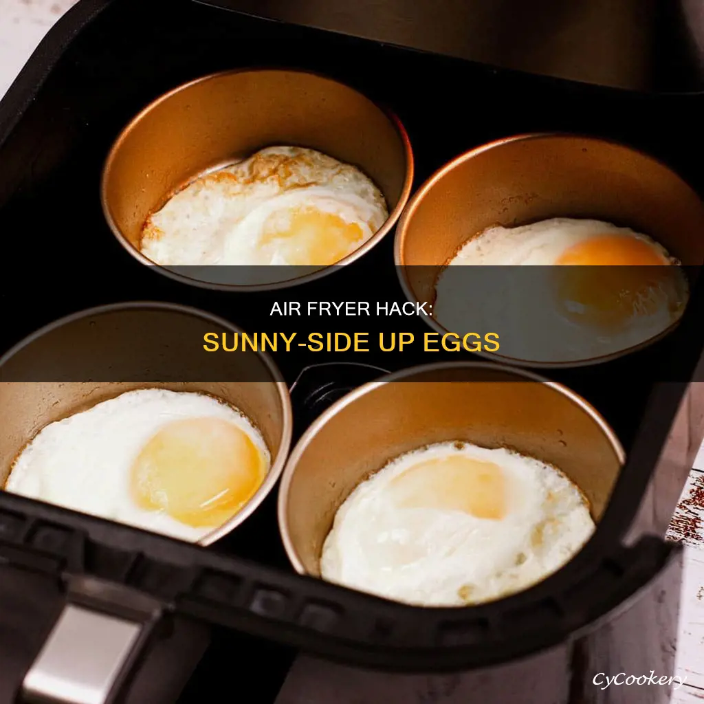how to cook sunny side up egg in air fryer
