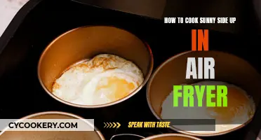 Crispy Sunny-Side Up Eggs: Air Fryer Perfection