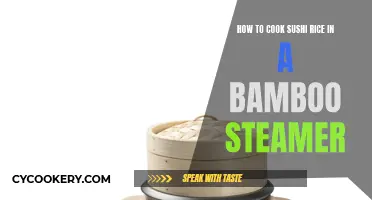 Steaming Sushi Rice: Bamboo Steamer Secrets