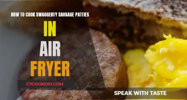 Crispy, Swaggerty Sausage Patties: Air Fryer Magic Unveiled!