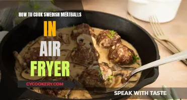 Crispy Swedish Meatballs: Air Fryer Recipe for Deliciousness