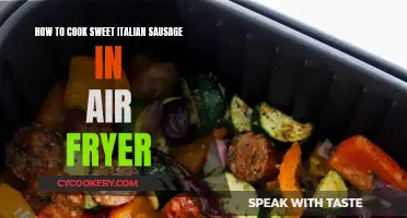 Crispy Italian Sausage Delight: Air Fryer Magic Unveiled