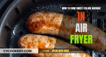Air Fryer Sweet Italian Sausage: Quick, Crispy, Delicious!