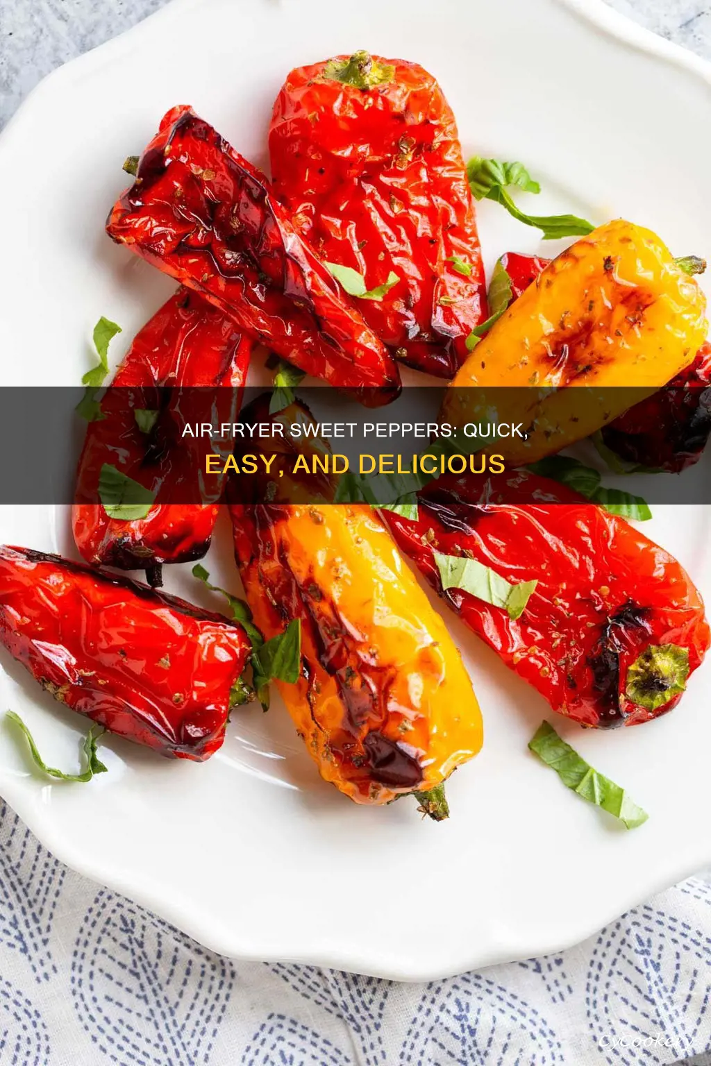 how to cook sweet peppers in air fryer