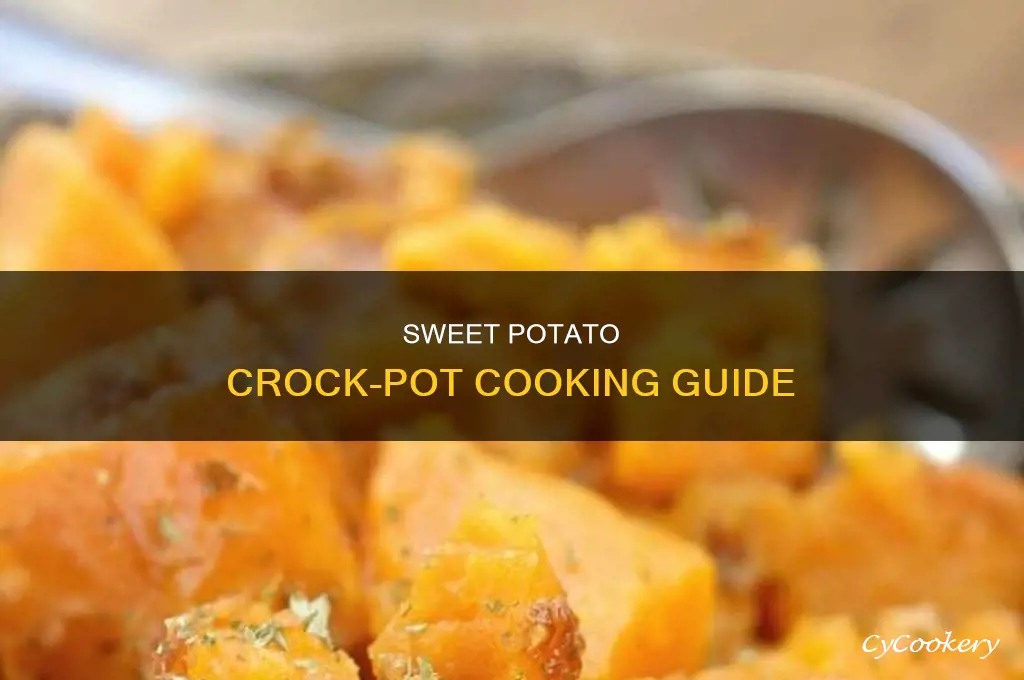 how to cook sweet potaties in a crock pot