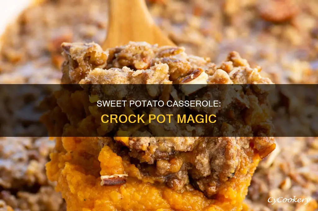 how to cook sweet potato casserole in crock pot