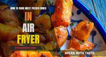 Air-Fryer Sweet Potato Cubes: Quick, Easy, and Delicious!