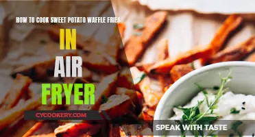 Air Fryer Sweet Potato Waffle Fries: Quick, Crispy Treat!