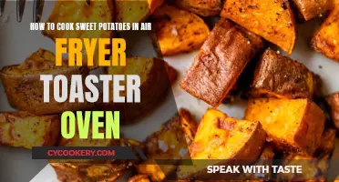 Air Fryer Toaster Oven: Sweet Potato Perfection in 20 Minutes