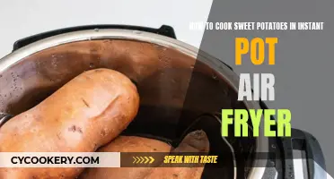 Sweet Potato Perfection: Instant Pot Air Fryer Style