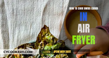 Air-Frying Swiss Chard: A Quick, Healthy Treat