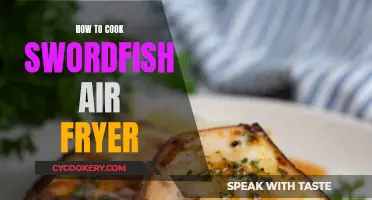 Air-Fried Swordfish: A Quick, Crispy Delight