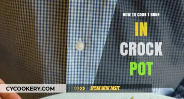 T-Bone Crock Pot Cooking Guide