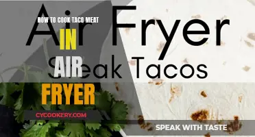 Tasty Taco Meat: Air Fryer Recipe