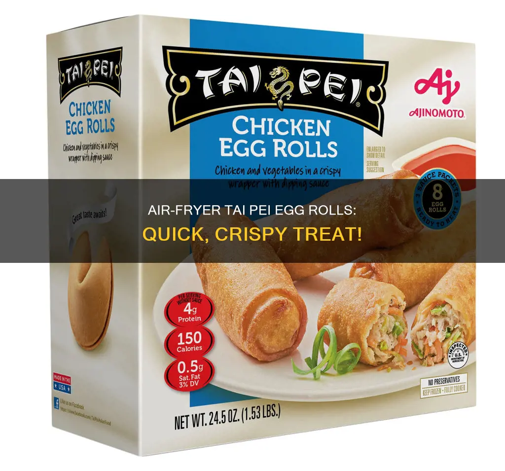how to cook tai pei egg rolls in air fryer