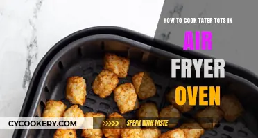 Crispy Tater Tots: Air Fryer Oven Recipe