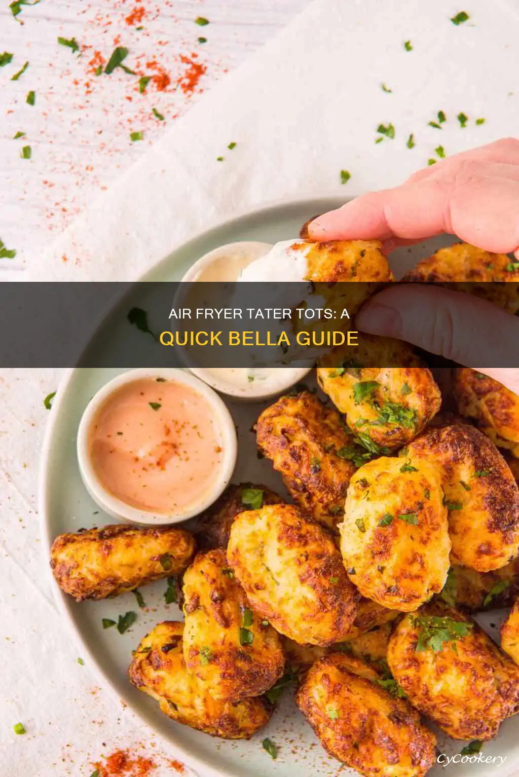 how to cook tater tots in bella air fryer