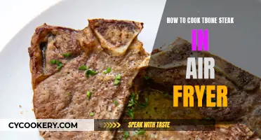 T-Bone Steak Perfection: Air Fryer Cooking Guide