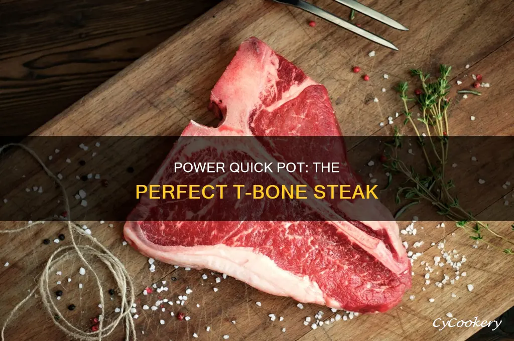 how to cook tbone steak in power quick pot