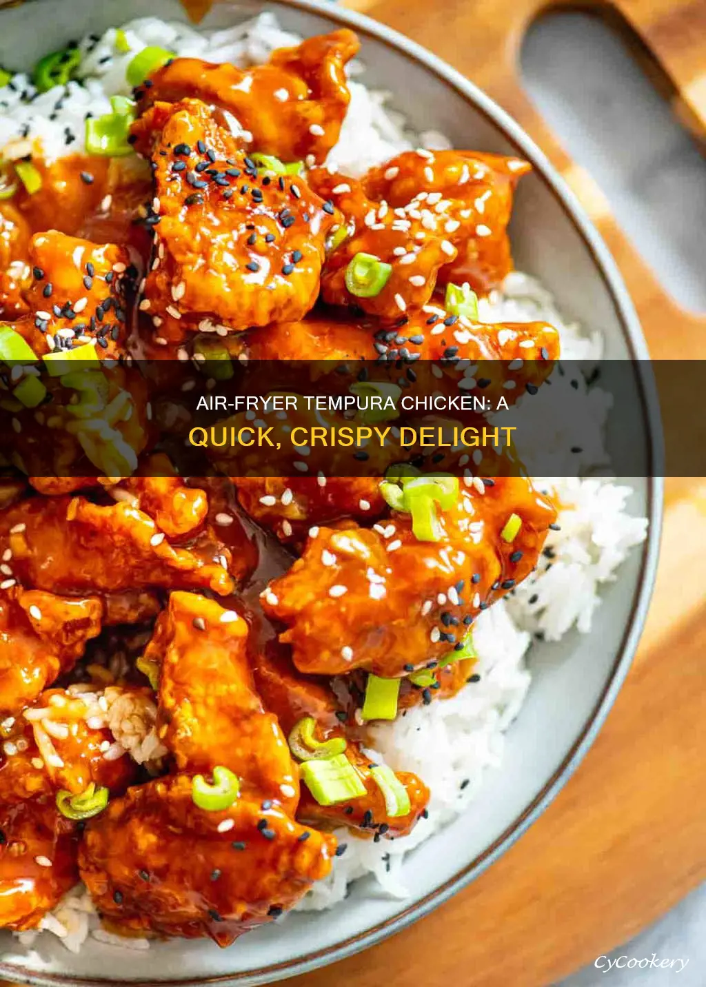 how to cook tempura chicken in air fryer