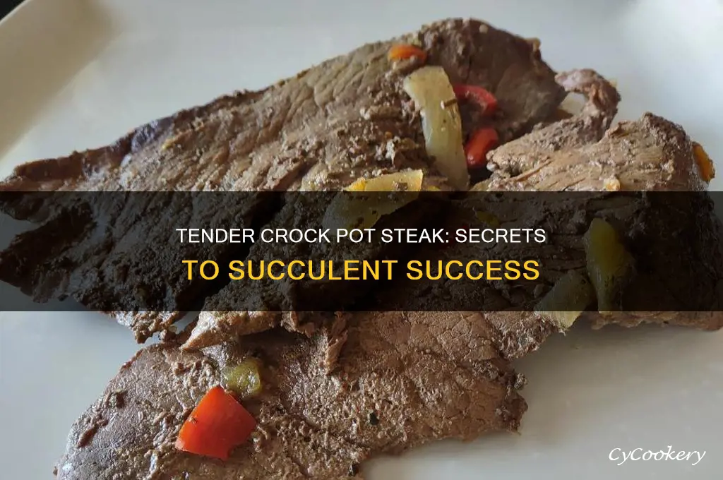 how to cook tender steak in crock pot