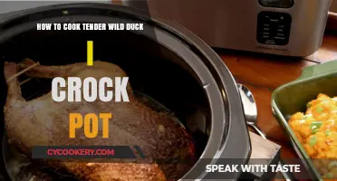 Tender Crock Pot Wild Duck: Tips and Tricks