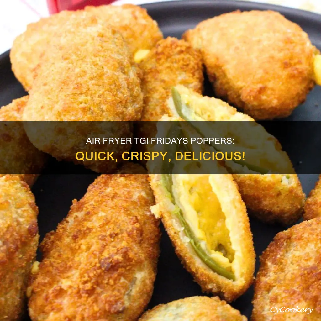 how to cook tgi fridays poppers in air fryer