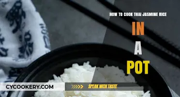 Cooking Thai Jasmine Rice: A Quick Pot Guide