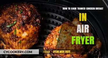 Crispy, Healthy Chicken: Air Fryer Mastery for Thawed Breasts