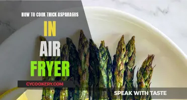 Air-Fryer Asparagus: Thick Stems, Quick Cooking
