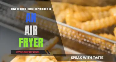 Air Fryer Thick Frozen Fries: Quick, Crispy, Delicious!