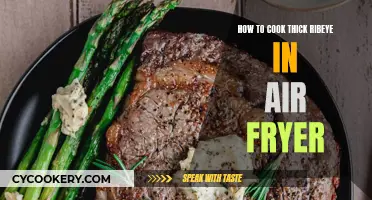 Perfectly Cooked Ribeye: Air Fryer Technique for Thick Cuts