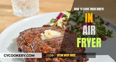 Air-Fryer Ribeye: Thick, Juicy, and Perfectly Cooked