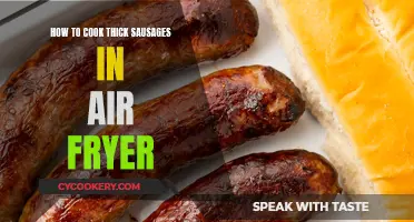 Air-Frying Thick Sausages: The Perfect Method