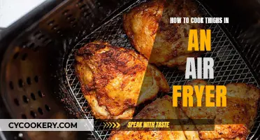 Air-Fried Thighs: A Quick, Crispy, and Juicy Delight!