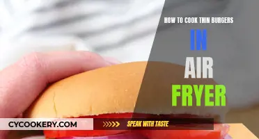 Air-Fryer Thin Burgers: Quick Cooking Tips and Tricks