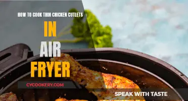 Crispy Chicken Cutlets: Air Fryer Magic in 20 Minutes