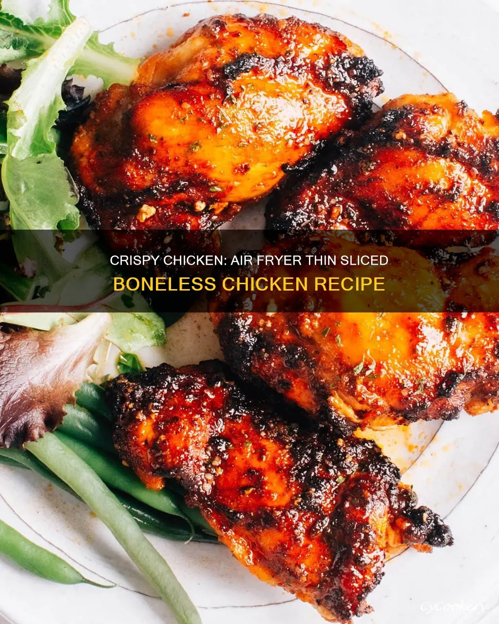 how to cook thin sliced boneless chicken in air fryer