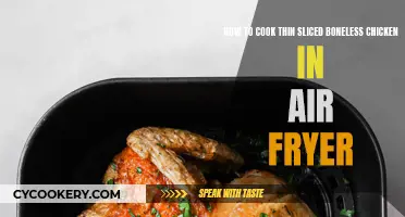 Air-Frying Thin Chicken Slices: Quick, Easy, Crispy!