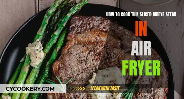 Air Fryer Ribeye: Quick, Juicy, and Perfectly Sliced Steak