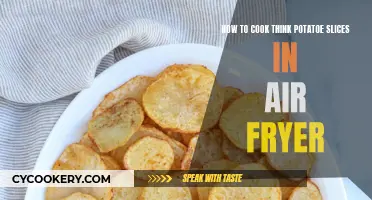 Air-Fryer Thin Potato Slices: Quick, Crispy, and Delicious!