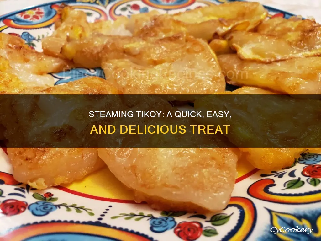 how to cook tikoy steam