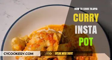 Spicy Tilapia Curry: Insta Pot Magic