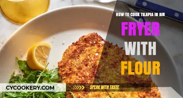 Crispy Tilapia in Air Fryer: Flour-Coated Perfection