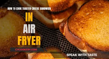 Air Fryer Toasted Cheese Sandwich: Quick, Easy, and Delicious!
