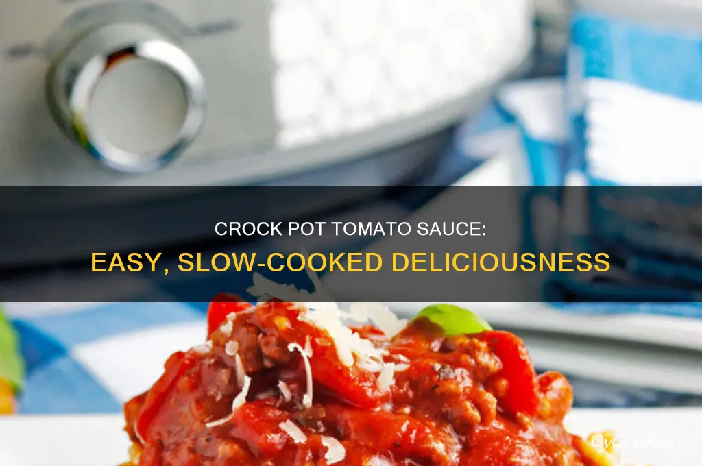 how to cook tomato sauce in a crock pot