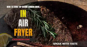 Air-Fryer London Broil: Quick, Easy, Delicious