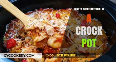 Tortellini Crock-Pot Cooking: Quick, Easy, Delicious!